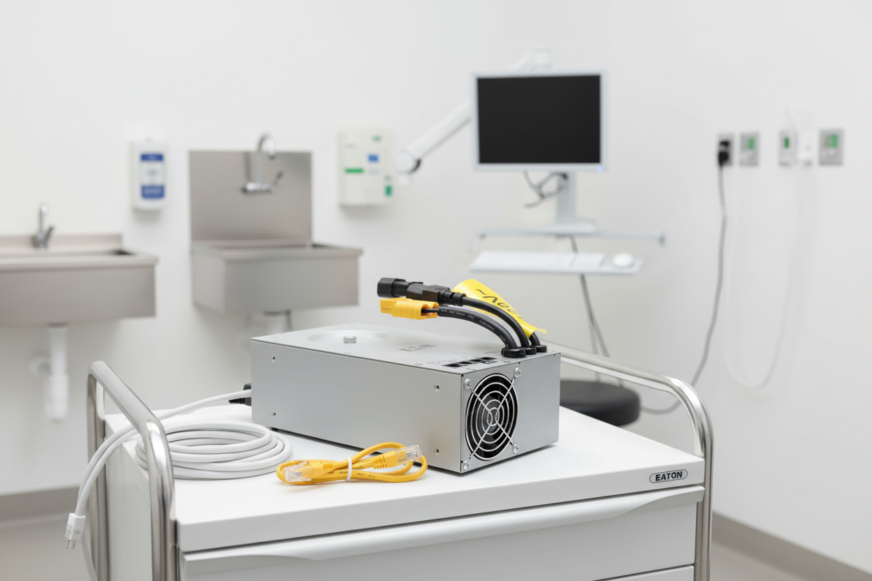 Eaton 150W Power Inverter in medical setting